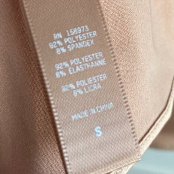 NWOT SKIMS Pink Sand Shine Satin Crop Camisole - Picture 9 of 9